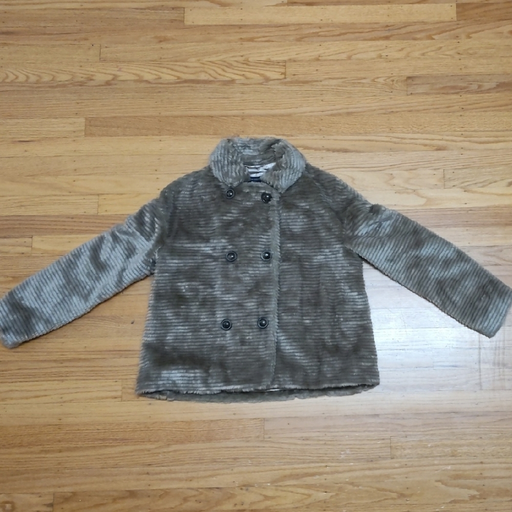 French Connection Women's Brown Fury Coat